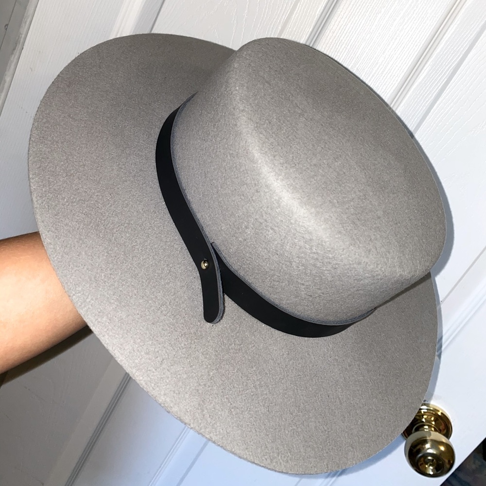 GIGI PIP - Dahlia boater felt hat